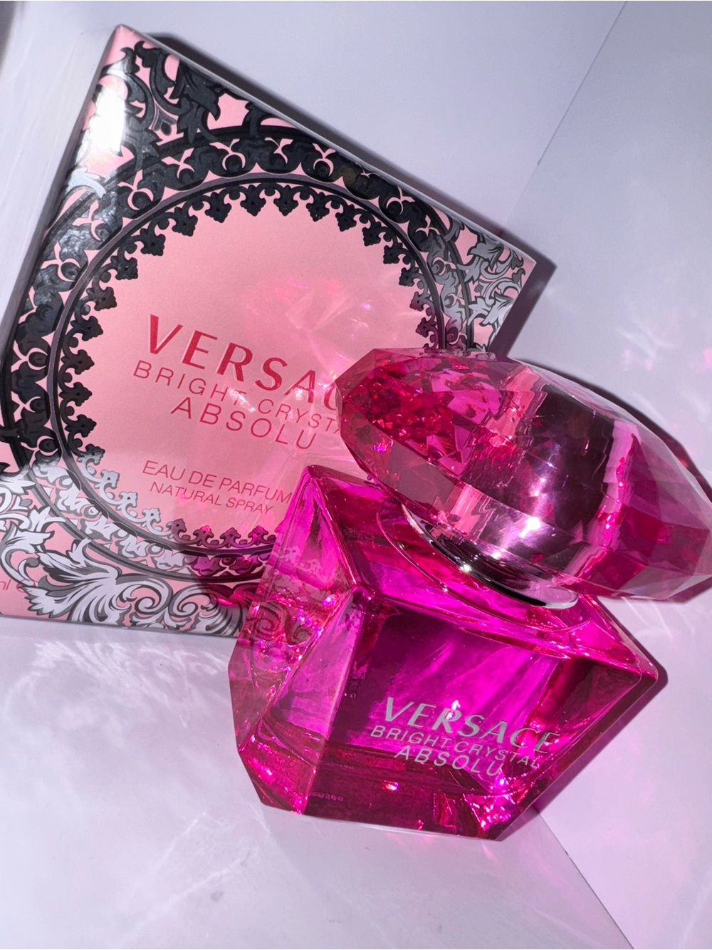 Versace Bright Crystal Absolu  90ml / 3.0 oz New